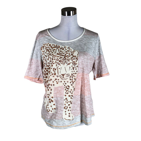 Naisten Ouì - T-paita, koko 40 - Harmaa ()