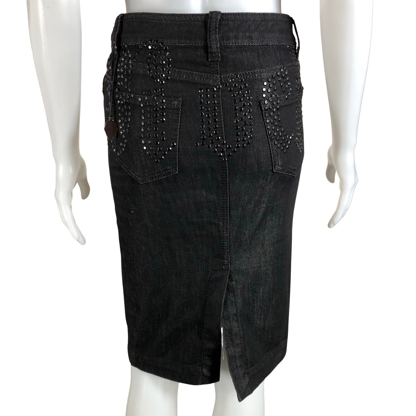 Naisten Philipp Plein - Farkkuhame, koko W26 - Musta (2)