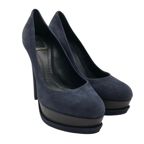 Naisten Christian Dior - Korkokengät, koko 38 - Sininen (2)