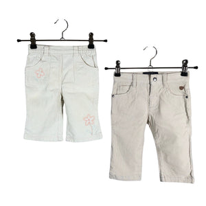 Unisex Mayoral - Samettihousut, koko 62 - 68 - Beige (1)