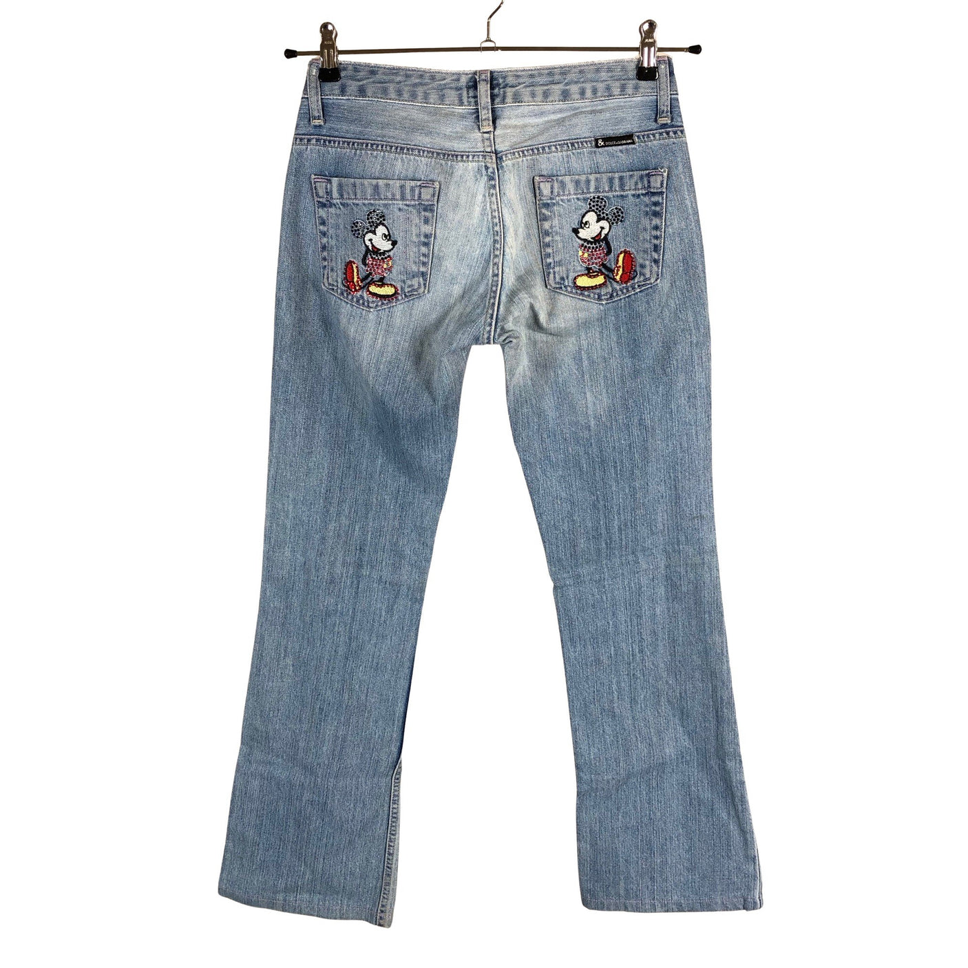 Naisten Dolce&Gabbana - Farkut, koko W27 - Vaaleansininen (2)