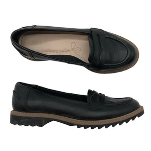Naisten Clarks - Loaferit, koko 37 - Musta (1)