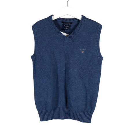 Poikien Gant - Neuleliivi, koko 134 - 140 - Sininen ()