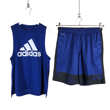 Miesten Nike - Urheilushortsit, koko M - Sininen ()