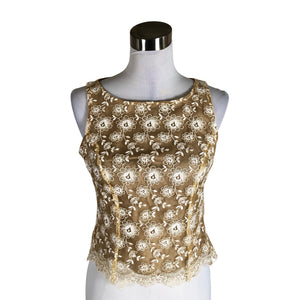 Naisten Andiata - Toppi, koko 38 - Beige (1)