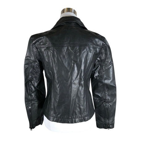 Naisten Diesel - Nahkatakki, koko 36 - Musta (2)