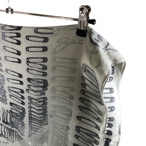 Naisten McQ by Alexander McQueen - Huivi, koko Maxi - Harmaa (2)