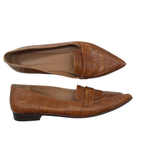 Naisten Flattered - Ballerinat, koko 39 - Ruskea (1)
