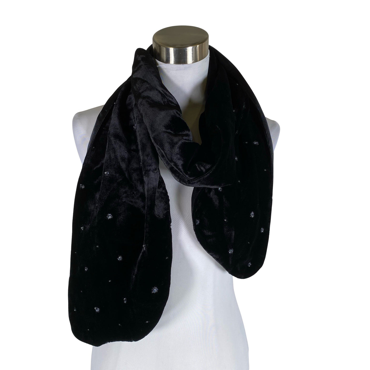 Naisten Part two - Hartiahuivi, koko Maxi - Musta (1)