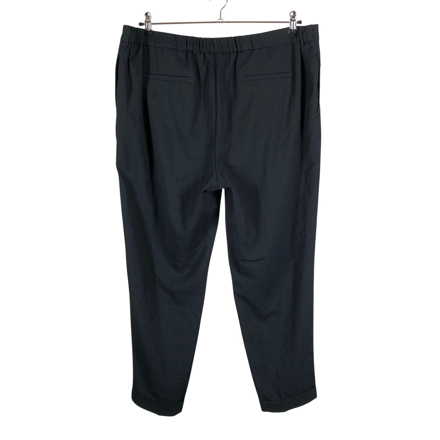 Naisten Marks&Spencer - Kangashousut, koko 48 - Musta (2)