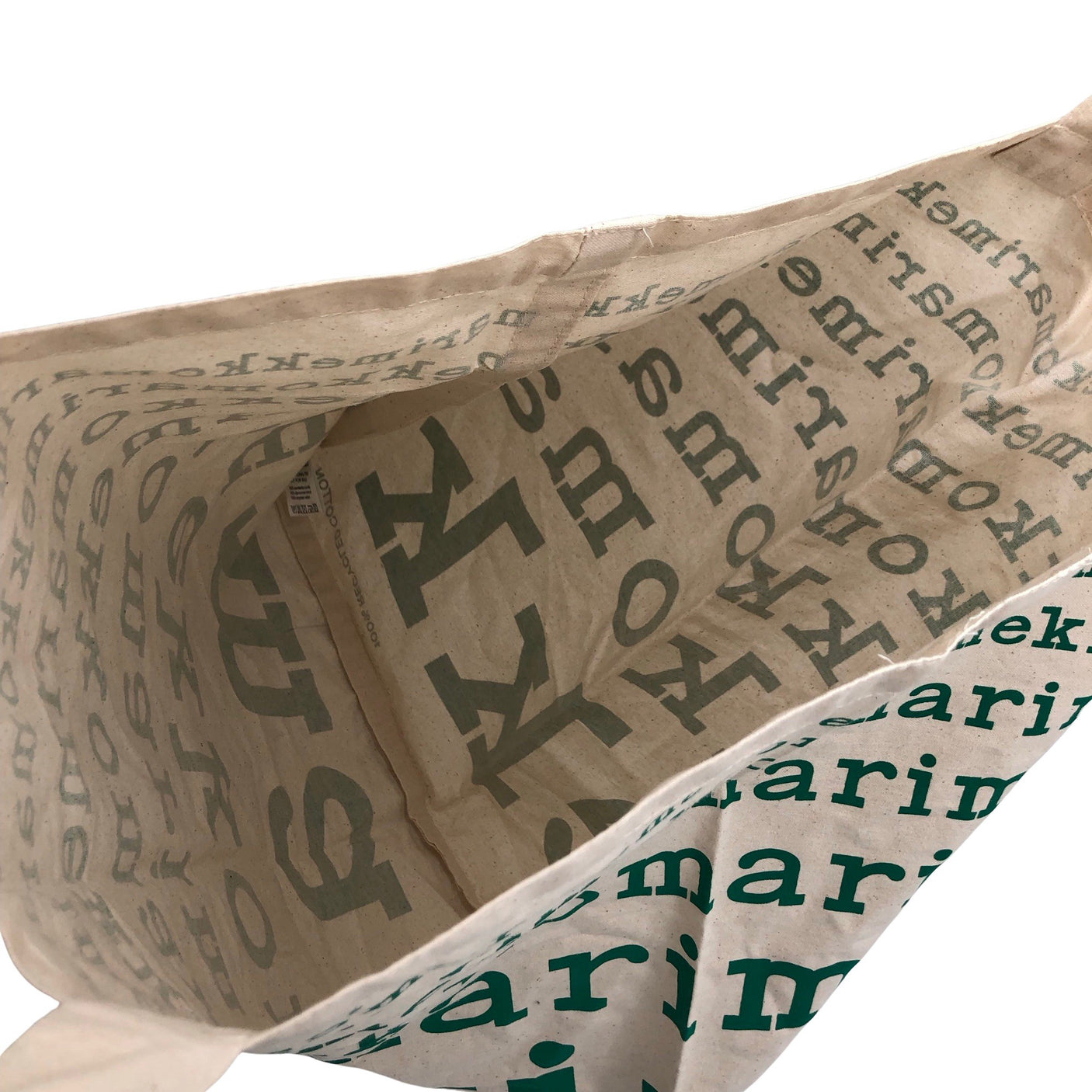 Naisten Marimekko - Ostoskassi, koko Maxi - Vihreä (2)