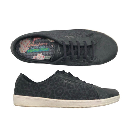 Naisten Skechers - Tennarit, koko 38 - Musta ()