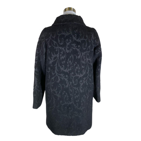 Naisten Manuela Conti - Villakangastakki, koko 38 - Musta (2)