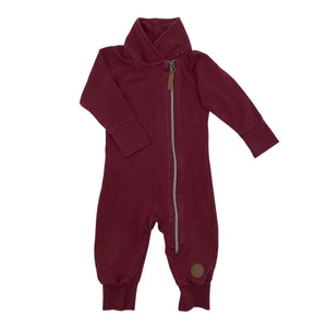 Unisex Blaa - Haalari, koko 62 - 68 - Viininpunainen (1)
