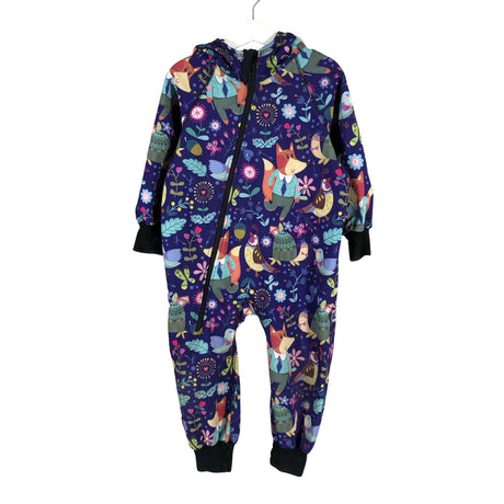 Unisex iELM - Softshellhaalari, koko 92 - 98 - Violetti ()