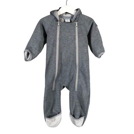 Unisex Polarn O. Pyret - Windfleecehaalari, koko 68 - 74 - Harmaa ()