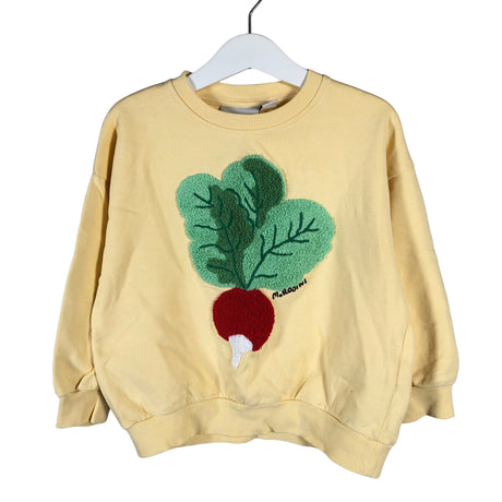 Unisex Mini Rodini - Collegepaita, koko 104 - 110 - Keltainen ()
