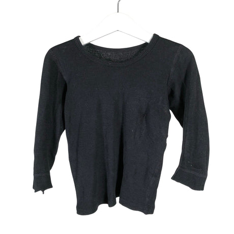 Unisex Ruskovilla - Kerrastopaita, koko 98 - 104 - Musta ()