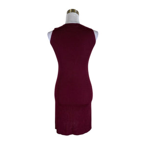 Naisten Lauren Ralph Lauren - Neulemekko, koko 34 - Viininpunainen (2)