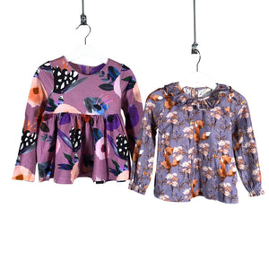 Tyttöjen Ma-ia Family - Trikootunika, koko 98 - 104 - Violetti (1)