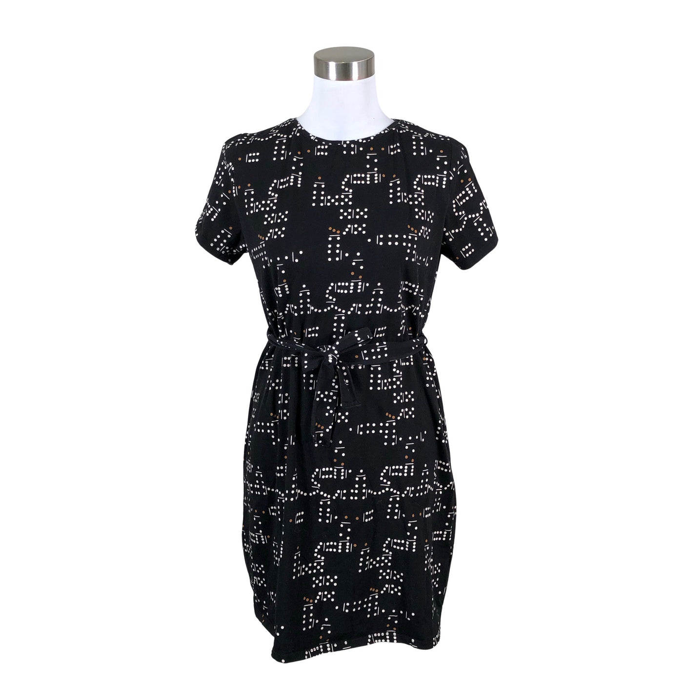 Naisten me&i - Trikoomekko, koko 38 - Musta (1)