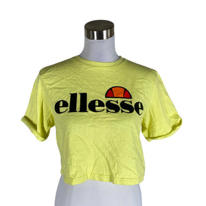 Naisten Ellesse - T-paita, koko 38 - Keltainen (1)