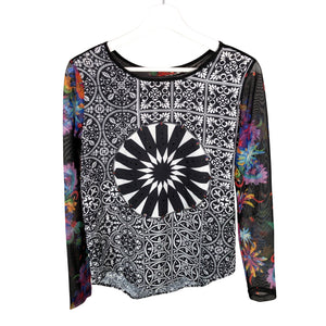 Naisten Desigual - Pusero, koko 34 - Musta (1)