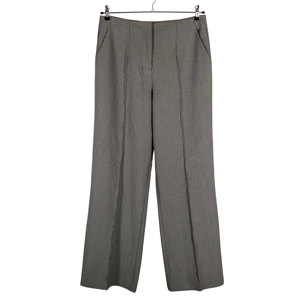 Naisten Y.A.S - Suorat housut, koko 40 - Harmaa (1)