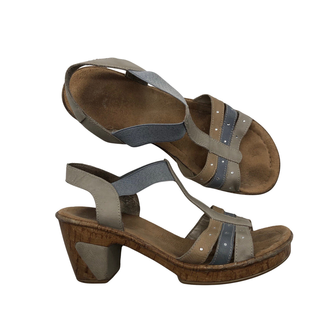 Tyttöjen Rieker - Sandaalit, koko 37 - Beige (1)