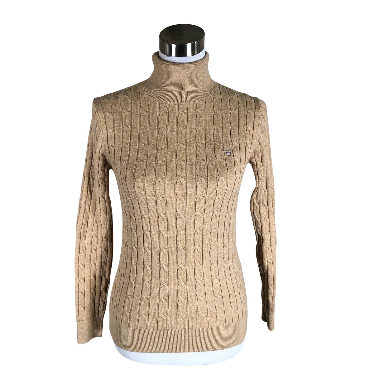 Naisten Gant - Neulepaita, koko 36 - Beige (1)