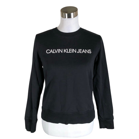 Naisten Calvin Klein Jeans - Collegepaita, koko 36 - Musta ()