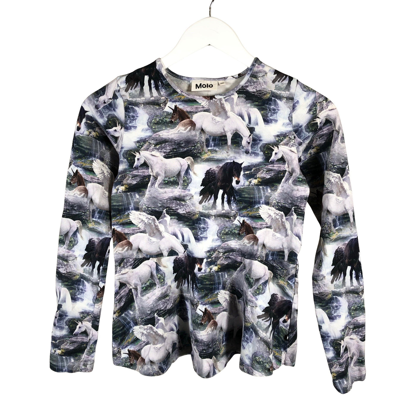 Tyttöjen Molo Kids - Trikoopaita, koko 158 - 164 - Violetti (1)