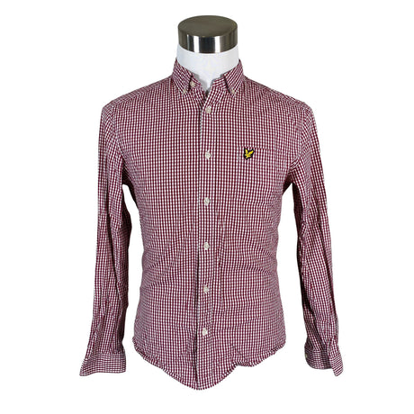Miesten Lyle&Scott - Kauluspaita, koko M - Punainen ()