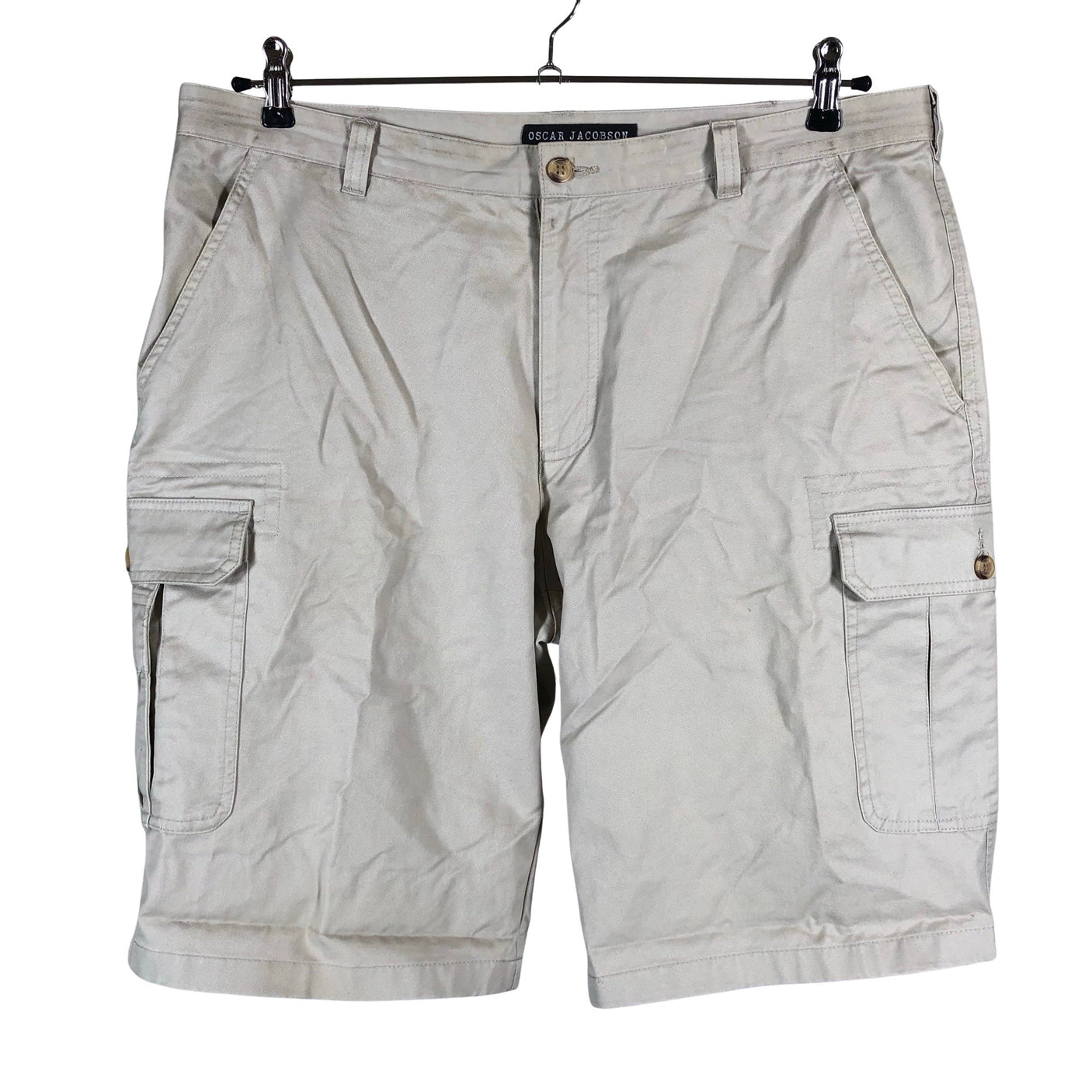 Miesten Oscar Jacobson - Shortsit, koko XL - Beige (1)