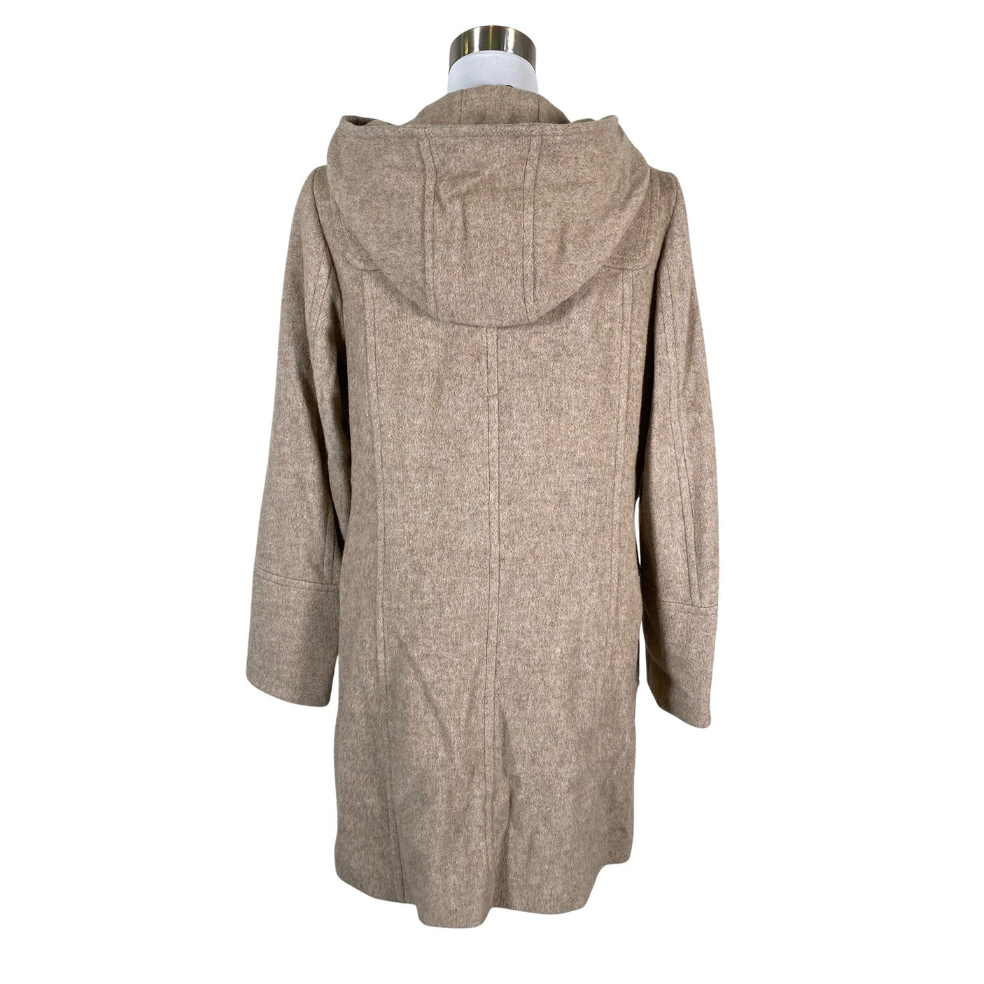 Naisten Flare Collection - Villakangastakki, koko 36 - Beige (2)