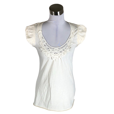 Naisten Velvet by Graham & Spencer - Toppi, koko 36 - Luonnonvalkoinen ()