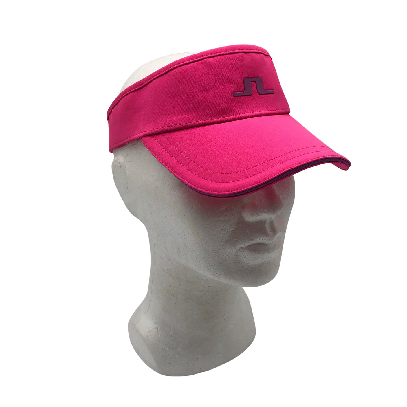Naisten J.Lindeberg - Urheilulippalakki, koko 54 - 56 cm - Pinkki (1)