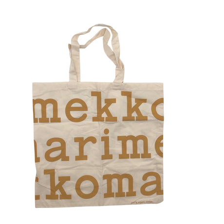 Naisten Marimekko - Ostoskassi, koko Maxi - Beige ()