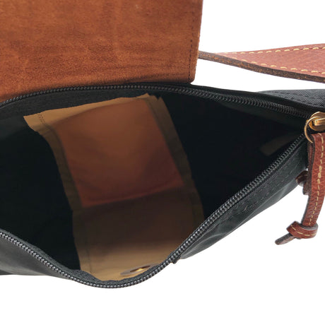 Naisten Longchamp - Käsilaukku, koko Midi - Musta (2)