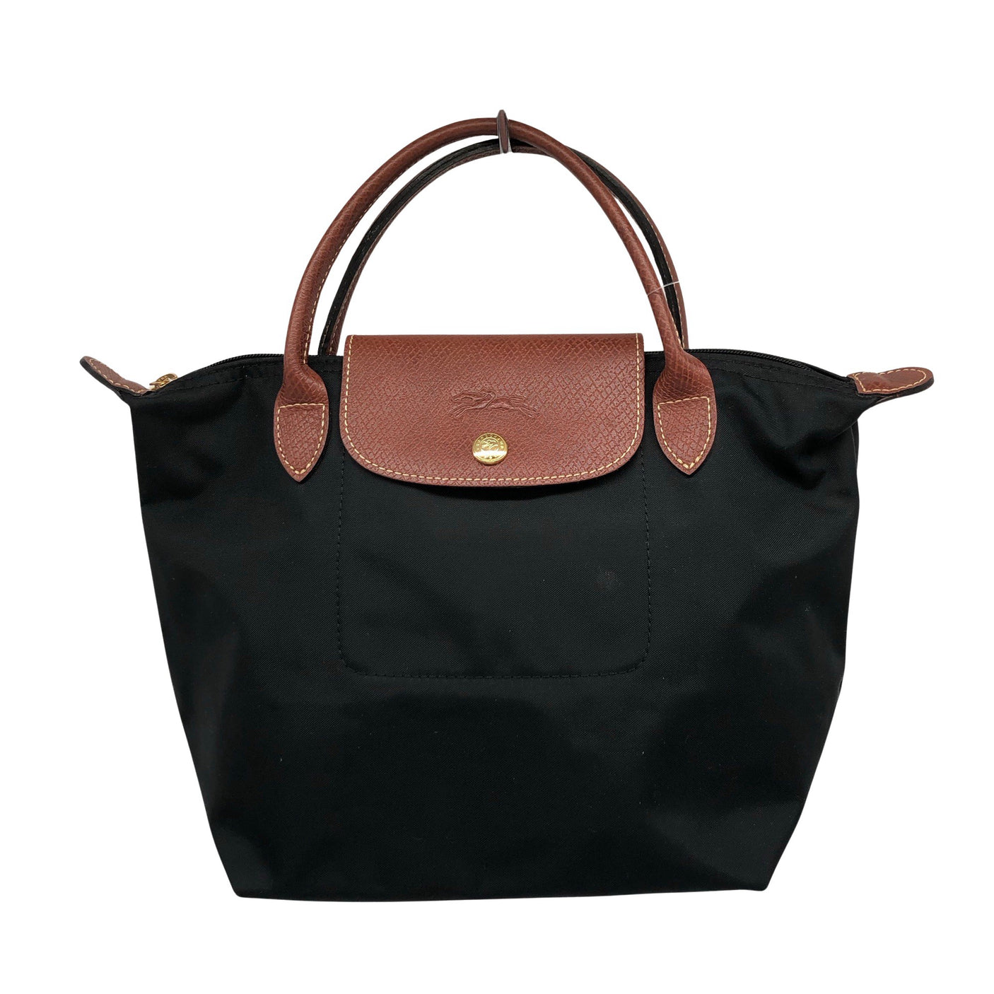 Naisten Longchamp - Käsilaukku, koko Midi - Musta (1)