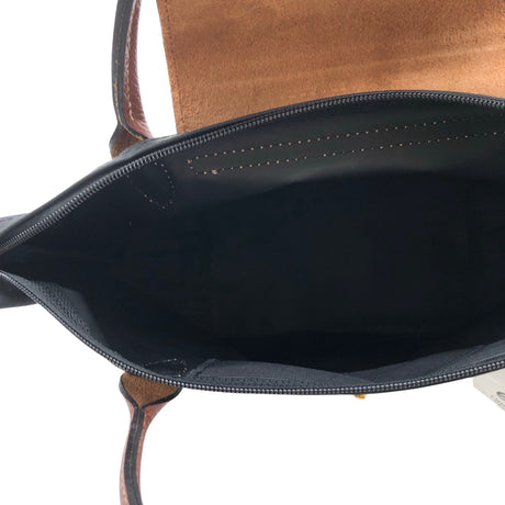 Naisten Longchamp - Käsilaukku, koko Midi - Musta (2)