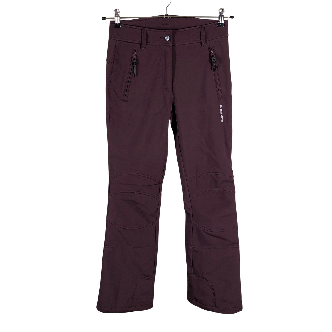 Naisten Icepeak - Softshell-housut, koko 36 - Viininpunainen (1)