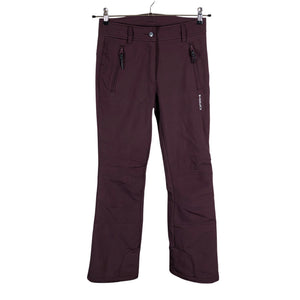 Naisten Icepeak - Softshell-housut, koko 36 - Viininpunainen (1)