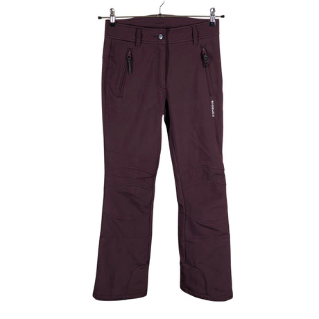 Naisten Icepeak - Softshell-housut, koko 36 - Viininpunainen ()