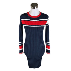 Naisten Tommy Hilfiger - Neulemekko, koko 36 - Sininen (1)