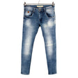 Miesten One two - Farkut, koko W30 - Sininen ()