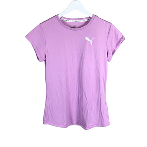 Tyttöjen Puma - Urheilupaita, lyhyet hihat, koko 170 - 176 - Violetti (1)