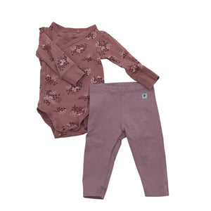 Tyttöjen Lindex - Body, koko 56 - 62 - Violetti (1)