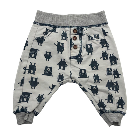 Unisex Hema - Collegehousut, koko 56 - 62 - Valkoinen ()