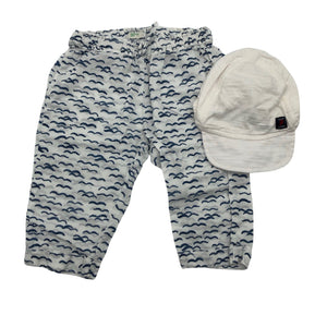 Unisex Polarn O. Pyret - Lakki, koko 42 - 44 cm - Valkoinen (1)